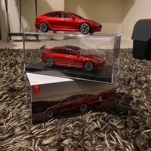 Tesla Model 3 Replica Die-cast Rare Exclusive